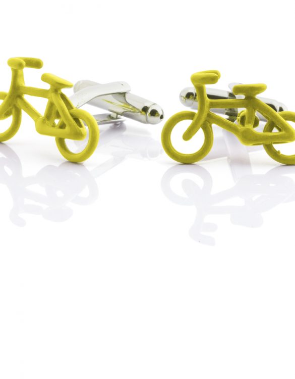 Gemelos bicicleta Tailords amarilla